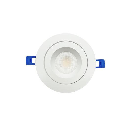 DawnRay DR40RG-AG 4-inch anti-glare 5CCT gimbal recessed light
