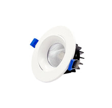 Load image into Gallery viewer, 3.5" 5CCT LED Baffle Regressed Fixture White