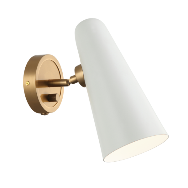 Matteo Lighting Blink S05211WH White Wall Sconce