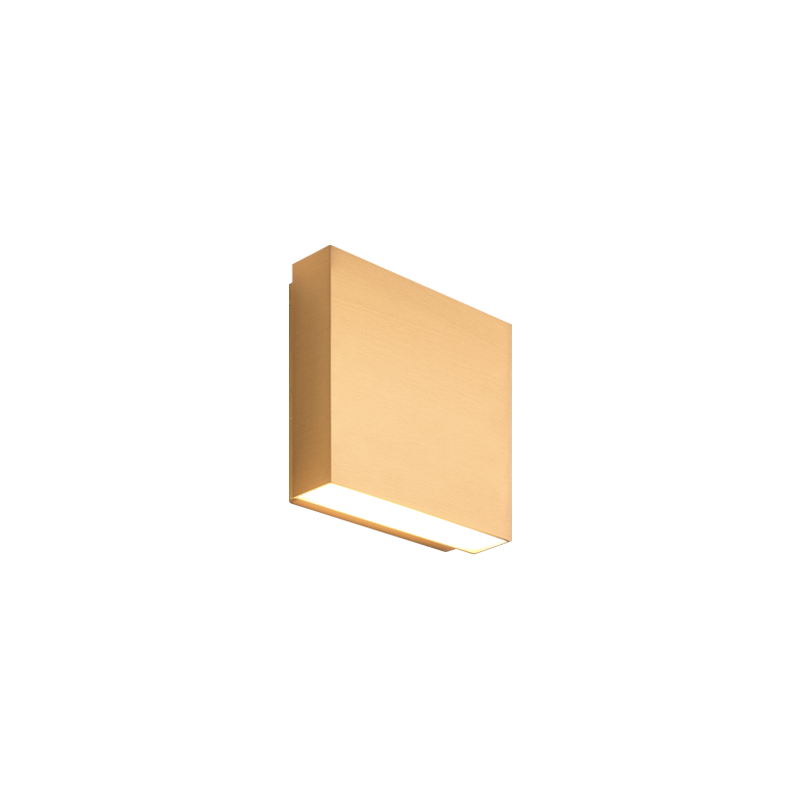 Matteo Lighting Weston S06606AG Aged Gold Brass Wall Sconce