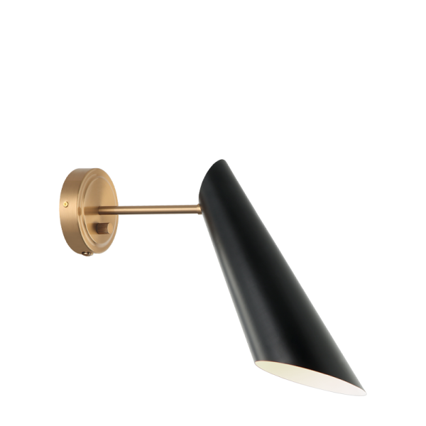 Matteo Lighting Butera S08011AGBK wall sconce