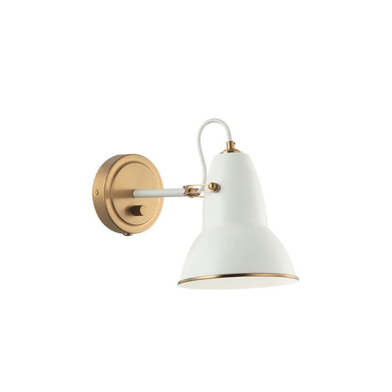 Matteo Lighting Buzz S08411AGWH wall sconce