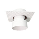 DawnRay 30TL-L-WH 3-inch trimless 5CCT LED recessed light