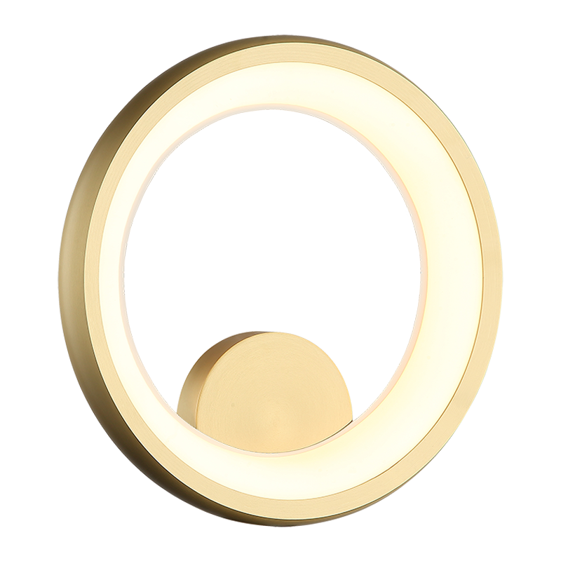 Matteo Lighting Maverick W32712BG Brushed Gold Wall Sconce