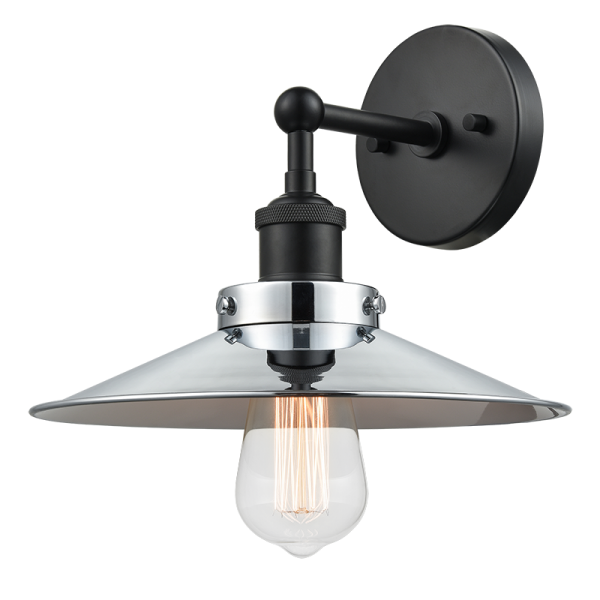 Matteo Lighting Bulstrode's Workshop W46111BKCH Wall Sconce