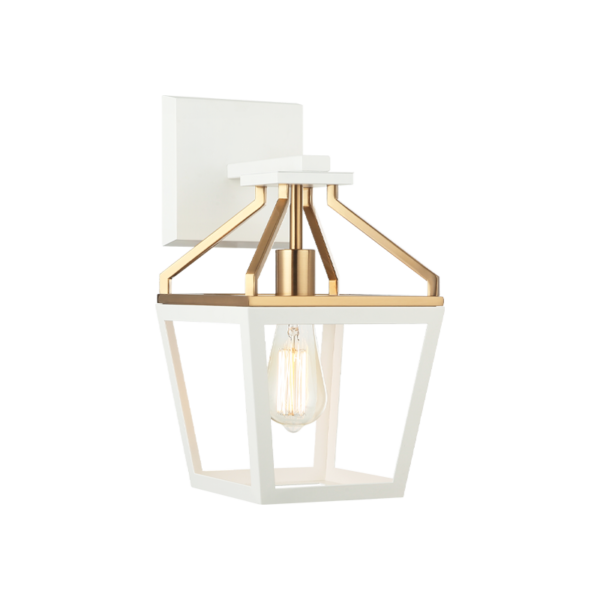 Matteo Lighting Mavonshire W67001WHAG wall sconce