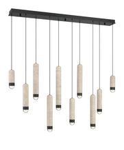 Load image into Gallery viewer, Eurofase Cambre Linear Chandelier travertine