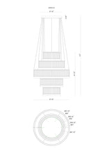 Load image into Gallery viewer, Eurofase Empra Grand Chandelier room view