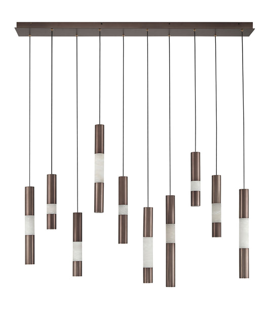 Eurofase Ronda Linear Chandelier detail