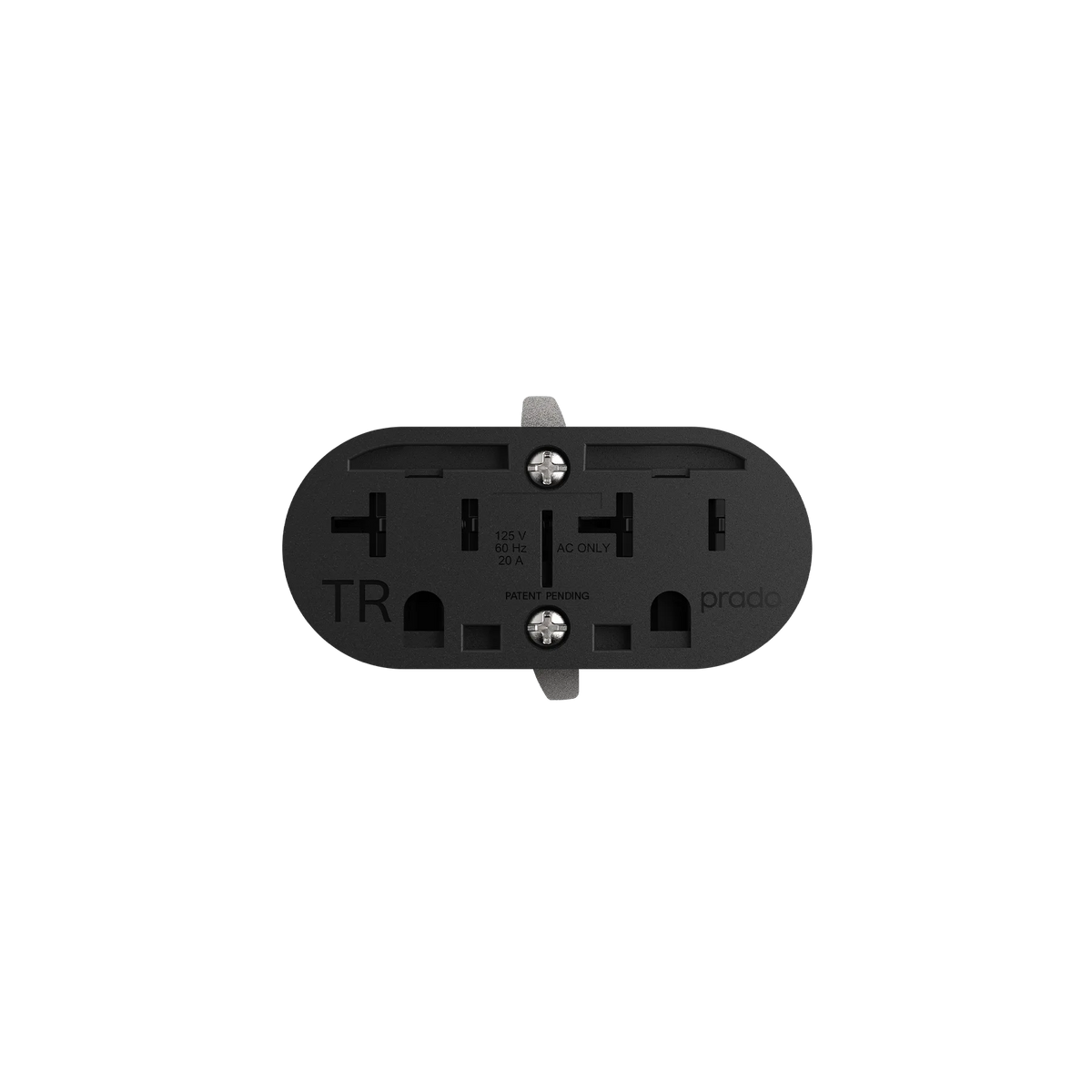Prado UniFit duplex minimalist electrical outlet
