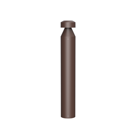 Reno SYLO BL4 architectural LED bollard in bronze finish