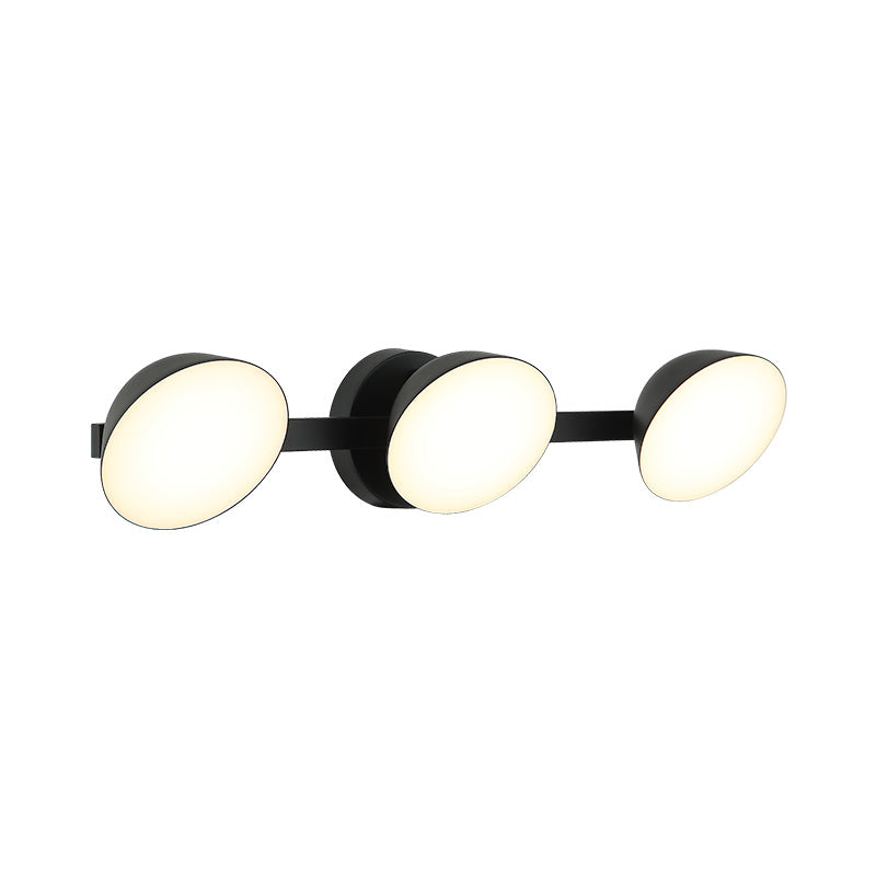 Matteo Lighting Emerson LED vanity light in Matte Black