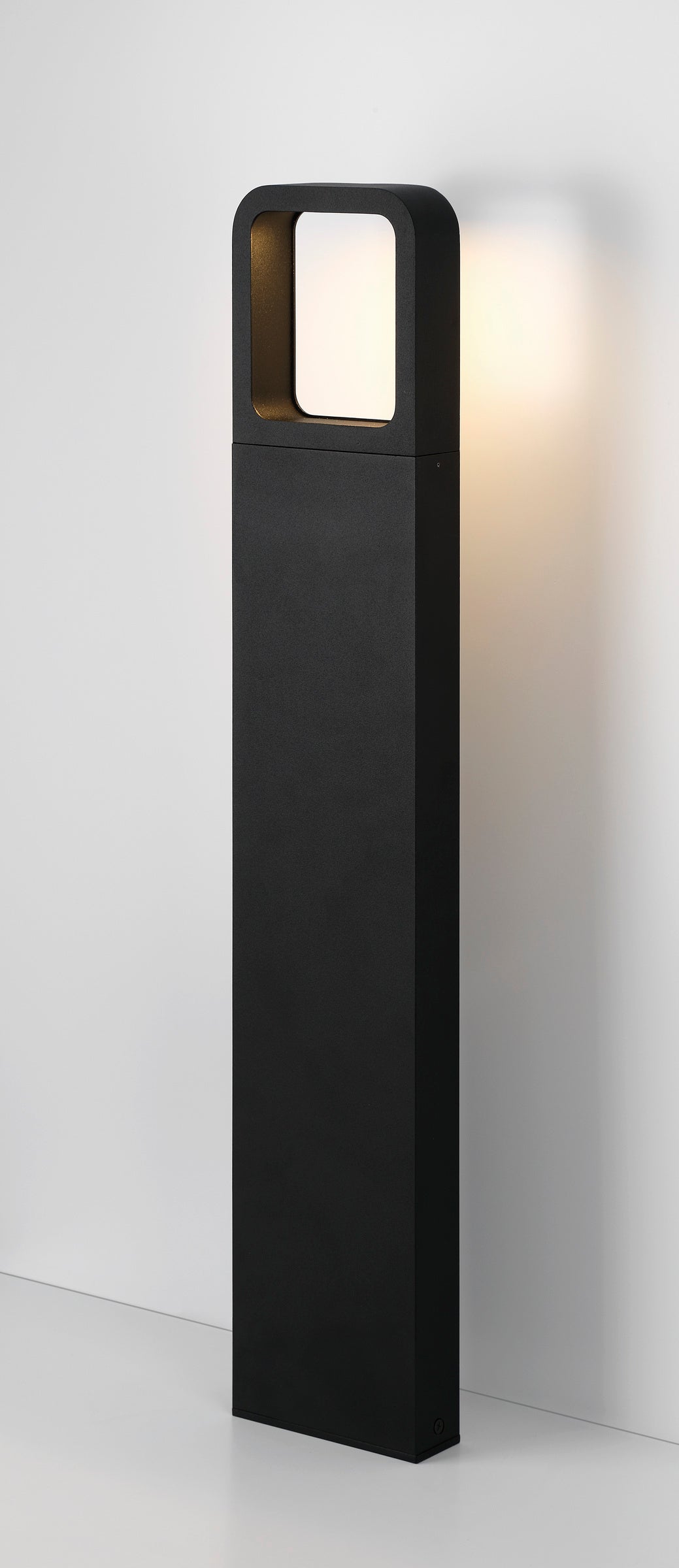 Eurofase Rion black LED outdoor bollard