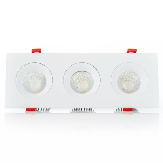 Eurofase Midway 3.5-Inch 3-Light Regressed Gimbal LED Downlight
