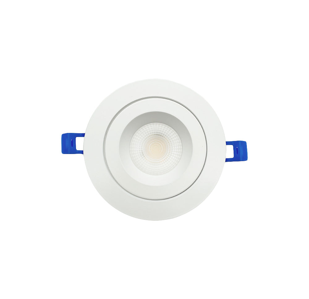 DawnRay DR40RG-AG 4-inch anti-glare 5CCT gimbal recessed light