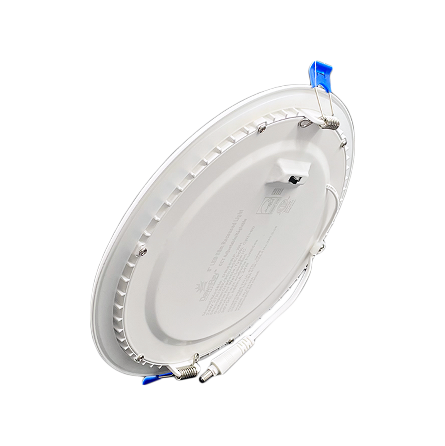 DawnRay DR80RF 8-inch round 5CCT slim LED recessed light