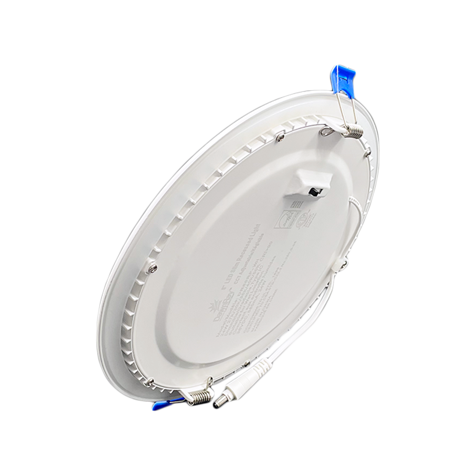 DawnRay DR80RF 8-inch round 5CCT slim LED recessed light