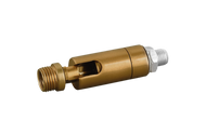 Matteo Lighting A001A2AG adaptor in Aged Gold Brass