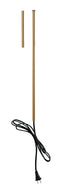Matteo Lighting B001R1AG wall plug conversion kit in Aged Gold Brass