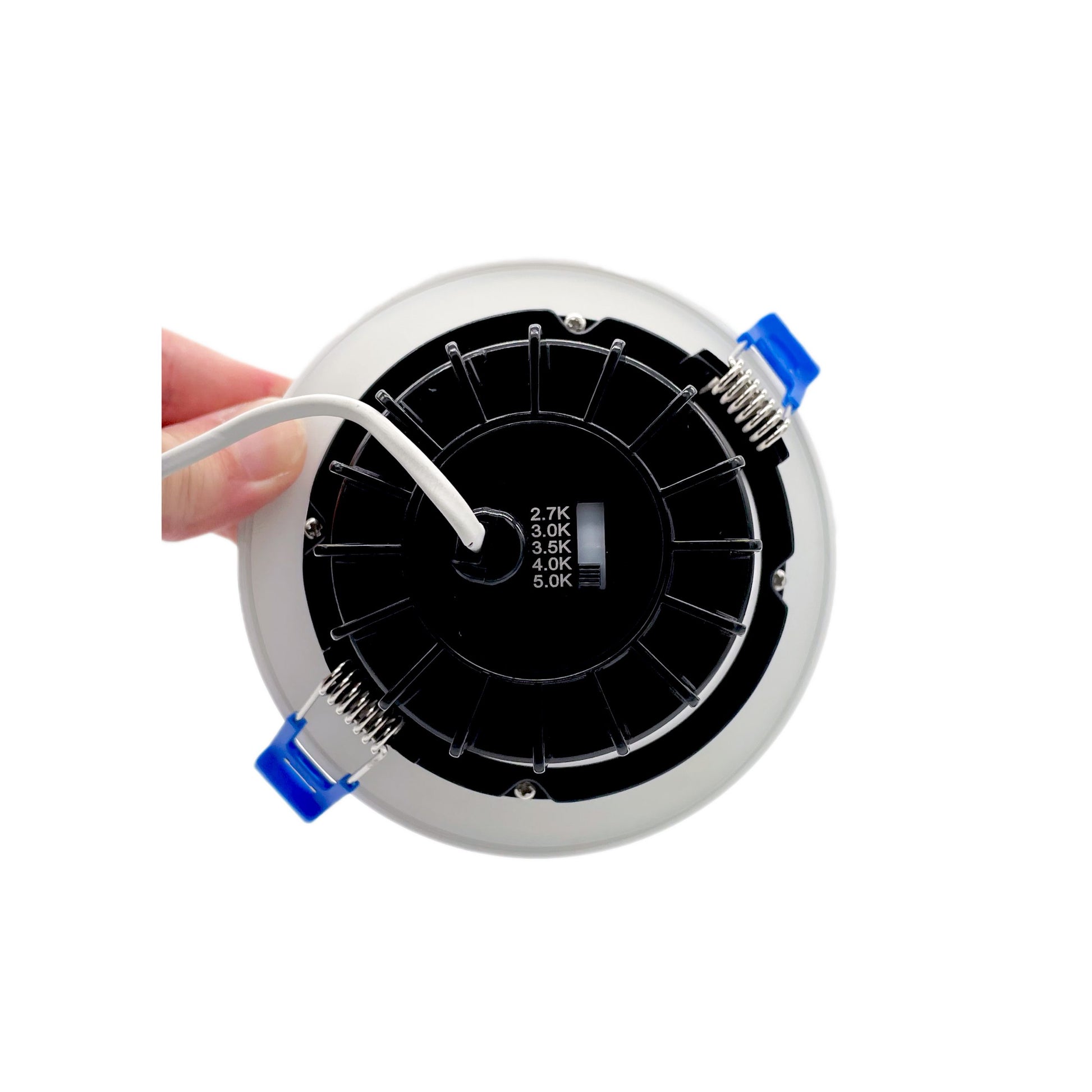 DawnRay DR40RB 4-inch 5CCT baffle recessed LED light