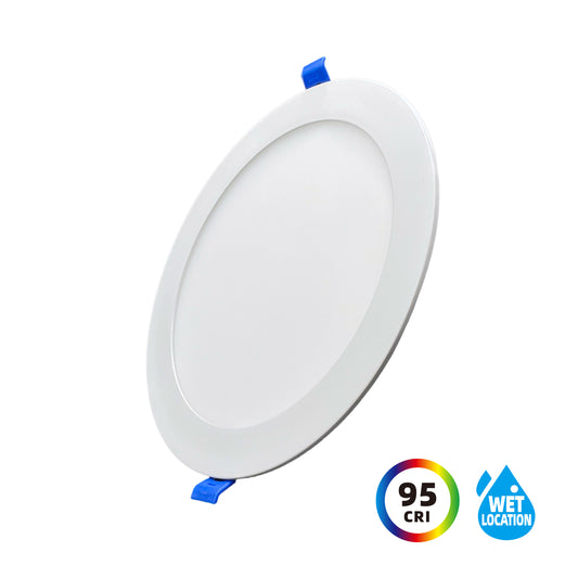 DawnRay DR80RF 8-inch round 5CCT slim LED recessed light