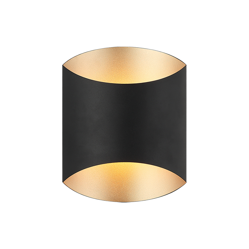 Matteo Lighting Barola S00210MB Matte Black Wall Sconce