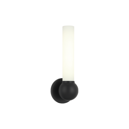 Matteo Lighting Pierce S00601MB Matte Black Wall Sconce