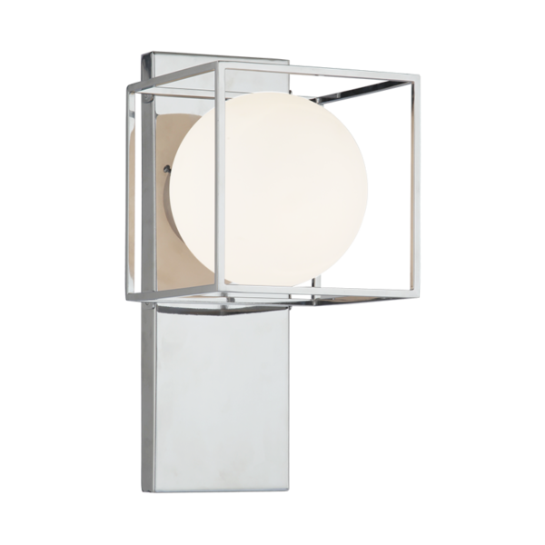 Matteo Lighting Squircle S03801CH Chrome Wall Sconce