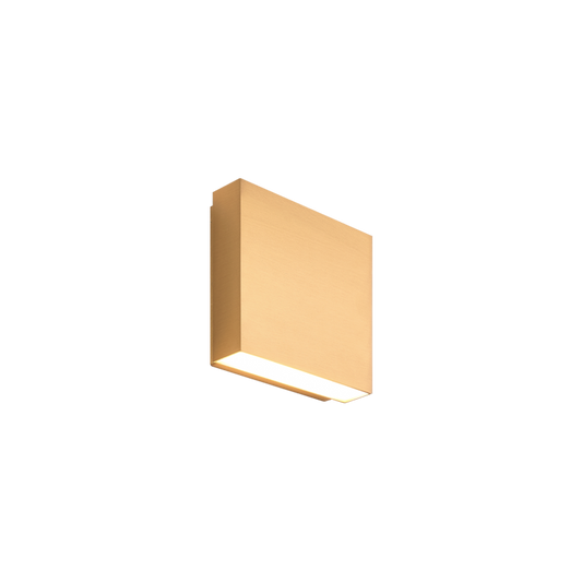 Matteo Lighting Weston S06606AG Aged Gold Brass Wall Sconce
