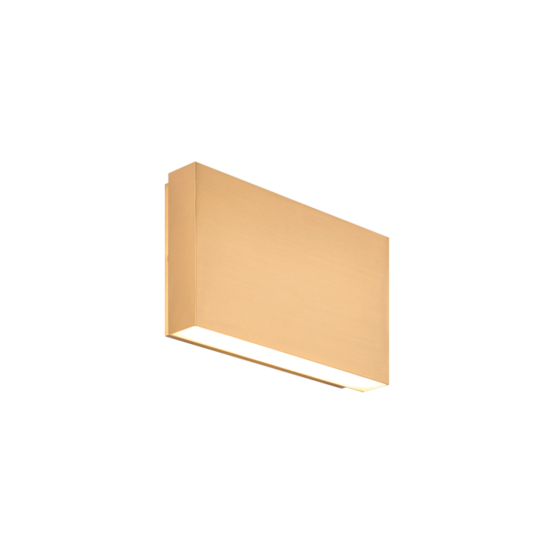 Matteo Lighting Weston S06609AG Aged Gold Brass Wall Sconce