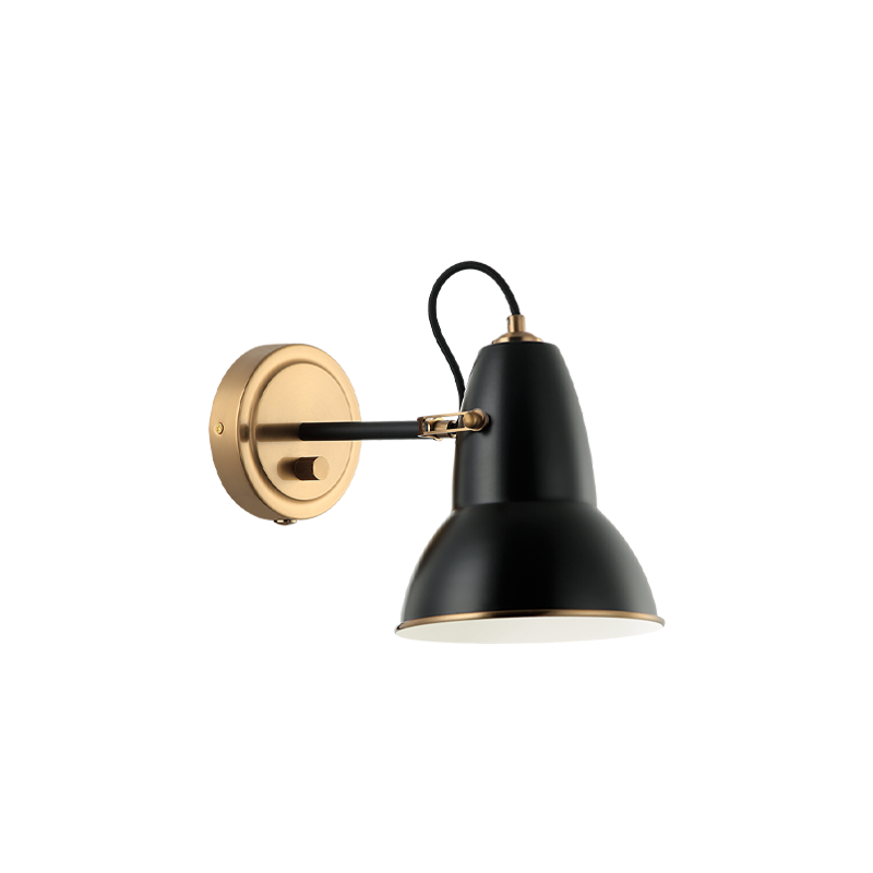 Matteo Lighting Buzz S08411AGBK wall sconce