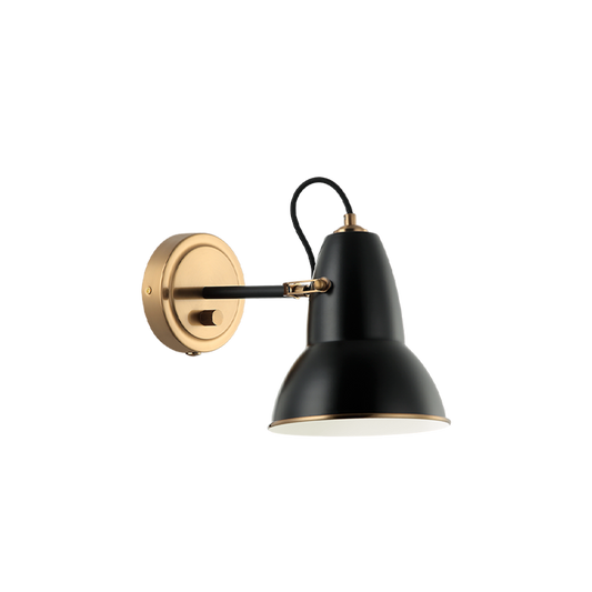 Matteo Lighting Buzz S08411AGBK wall sconce