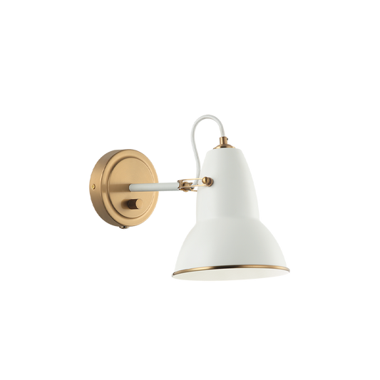 Matteo Lighting Buzz S08411AGWH wall sconce