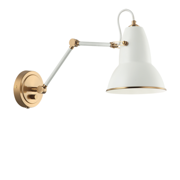 Matteo Lighting Buzz S08421AGWH wall sconce