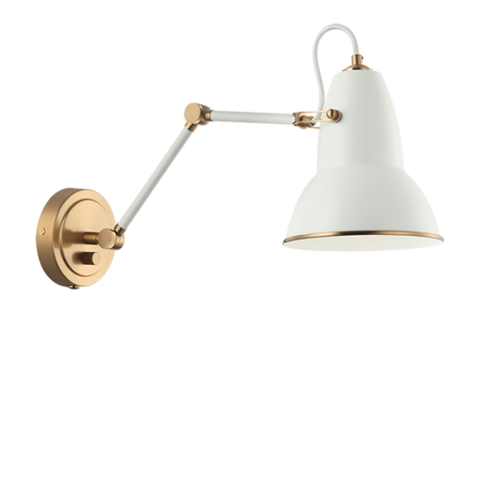 Matteo Lighting Buzz S08421AGWH wall sconce