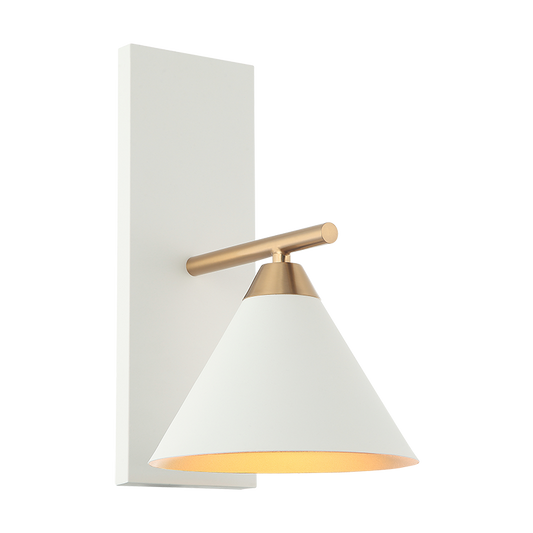 Matteo Lighting Bliss S10601WH White Wall Sconce