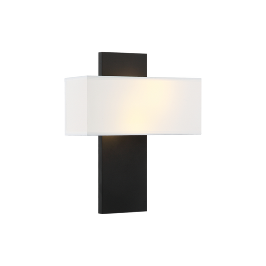 Matteo Lighting Stafford S13902MB Matte Black Wall Sconce