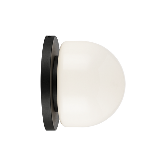 Matteo Lighting Pizzazz S14511MB Matte Black Wall Sconce