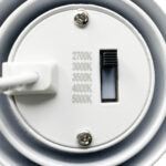 DawnRay 30TL-L-WH 3-inch trimless 5CCT LED recessed light