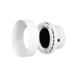 DawnRay 30TL-L-WH 3-inch trimless 5CCT LED recessed light