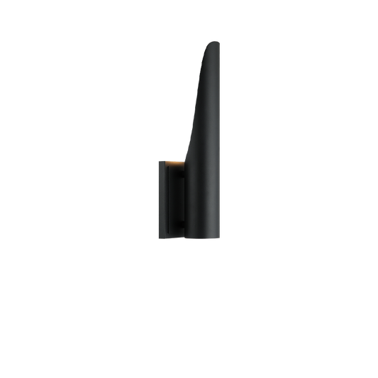 Matteo Lighting Stylus W32401MB Matte Black Wall Sconce