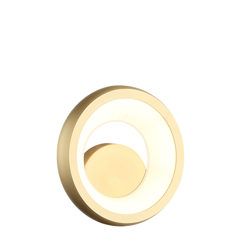 Matteo Lighting Maverick W32708BG Brushed Gold Wall Sconce