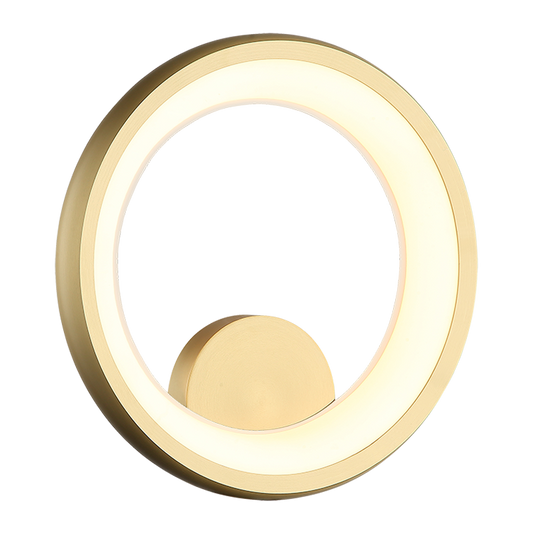 Matteo Lighting Maverick W32712BG Brushed Gold Wall Sconce