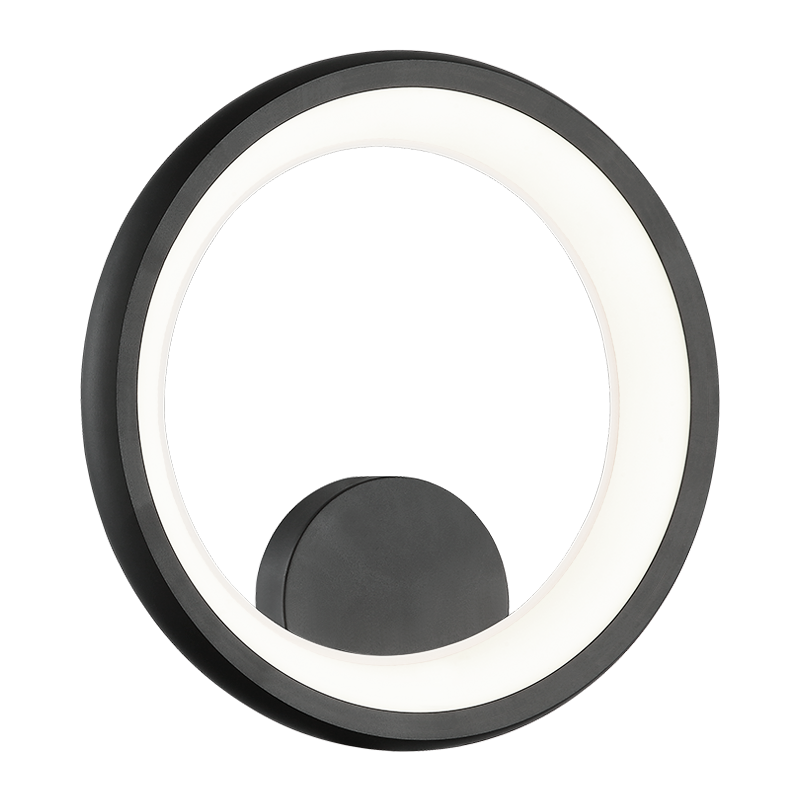 Matteo Lighting Maverick W32712MB Matte Black Wall Sconce