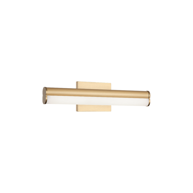 Matteo Lighting Junction W36518AG Aged Gold Brass Wall Sconce