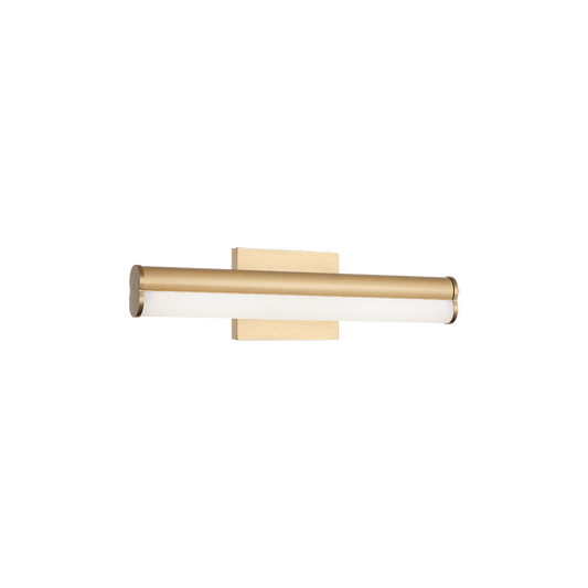 Matteo Lighting Junction W36518AG Aged Gold Brass Wall Sconce