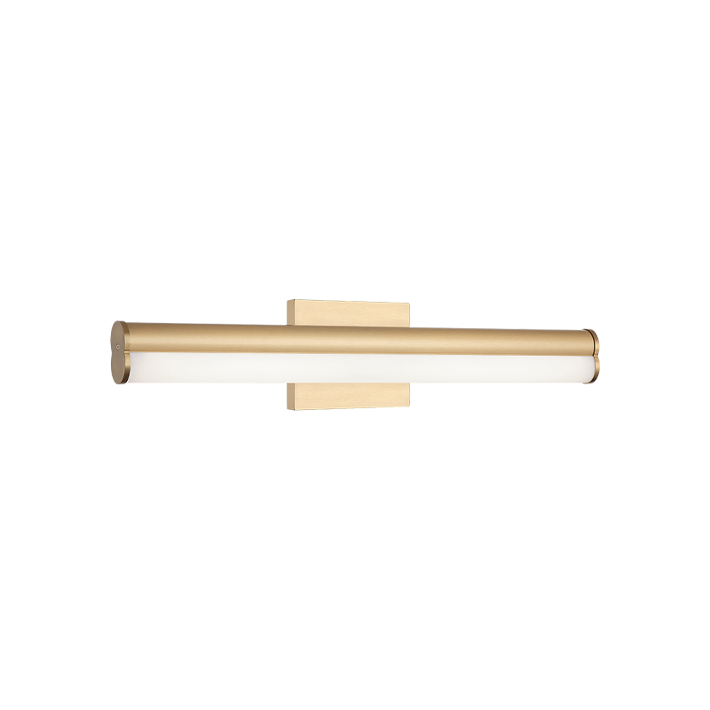 Matteo Lighting Junction W36524AG Aged Gold Brass Wall Sconce