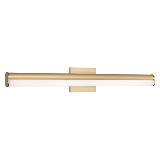 Matteo Lighting Junction W36533AG Aged Gold Brass Wall Sconce