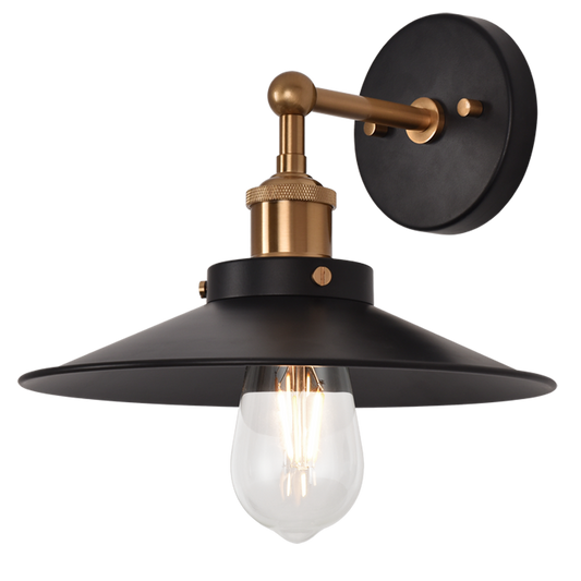 Matteo Lighting Bulstrode's Workshop W46111AGBK Wall Sconce