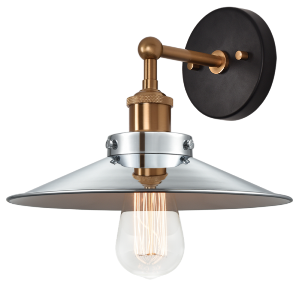 Matteo Lighting Bulstrode's Workshop W46111AGCH Wall Sconce